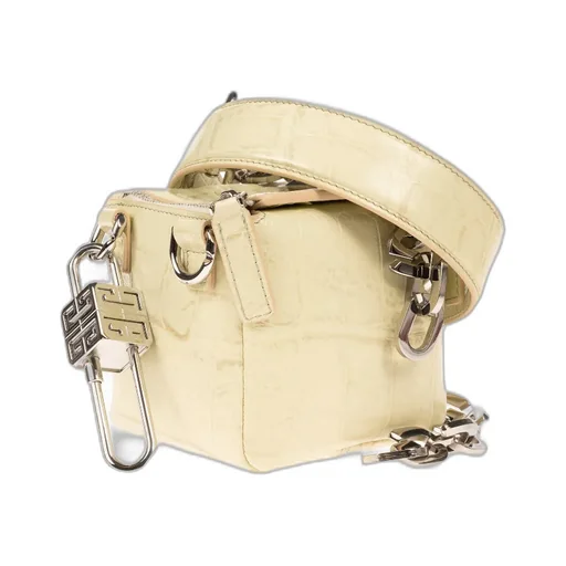 Box-Shaped Shoulder Bag