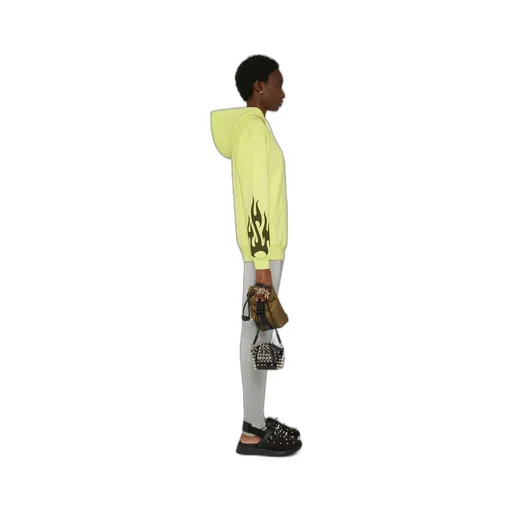 Flame Printed Hoodie