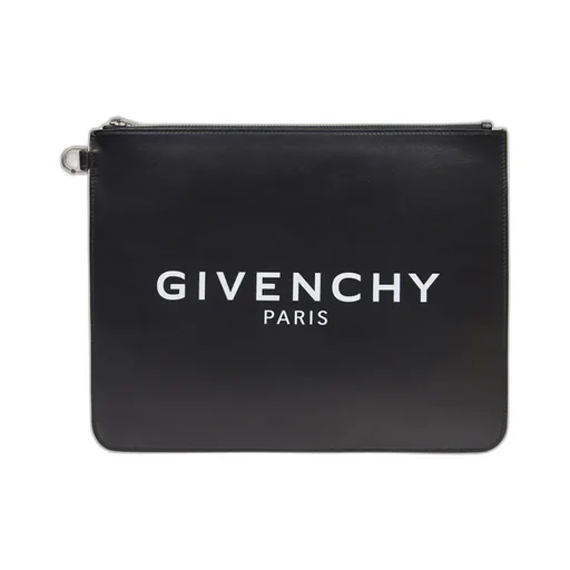 Large Logo Print Pouch