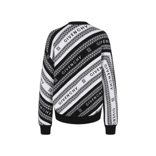 Intarsia-Logo Crewneck Jumper