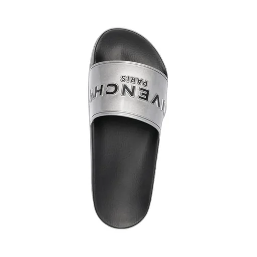 Metallic-Effect Logo-Detail Slides