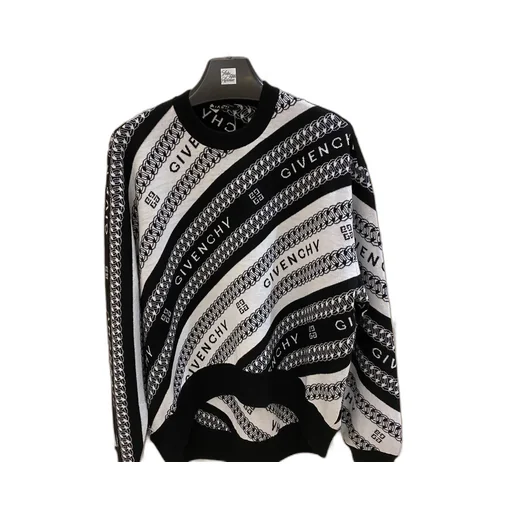 Intarsia-Logo Crewneck Jumper