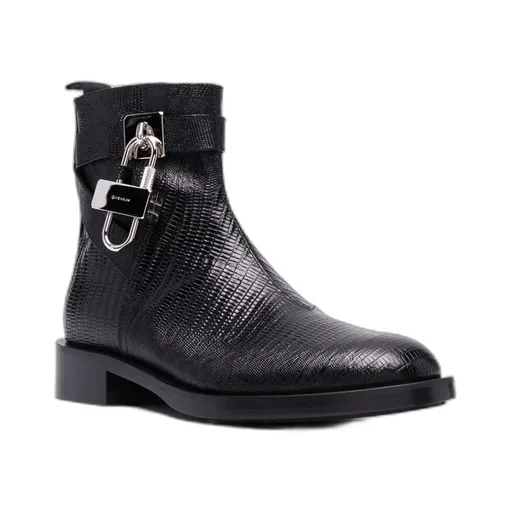 Padlock Detail Boots