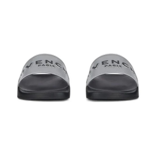 Metallic-Effect Logo-Detail Slides