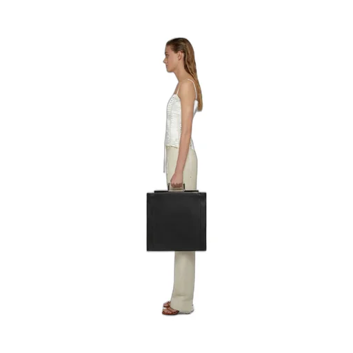 High-Waisted Slim-Fit Trousers