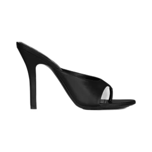 Slip-On Leather Mules