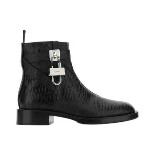 Padlock Detail Boots