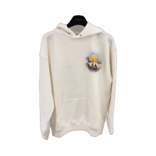 Island Graphic Printed Hoodie