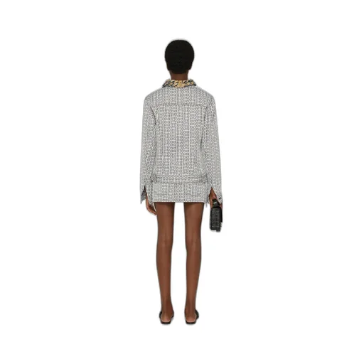 4G Jacquard Mini Skirt