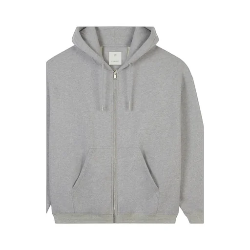 Cotton Zip-Up Hoodie