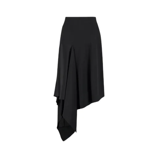 Asymmetric Midi Skirt