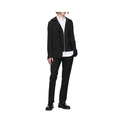 Single-Breasted Layered Blazer