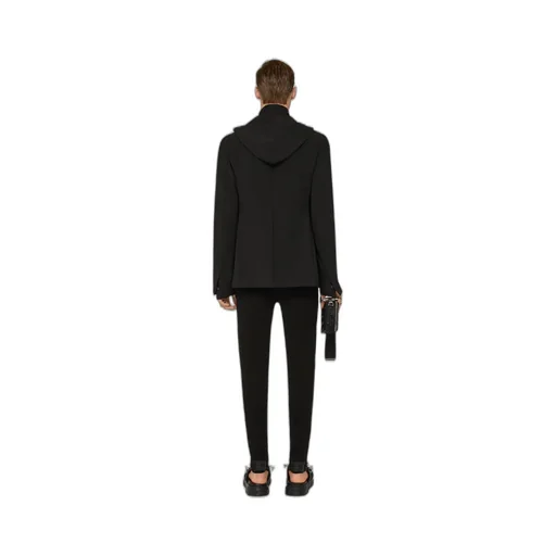 Single-Breasted Layered Blazer
