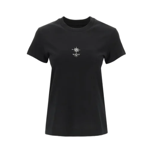 Metallic-Embroidery T-Shirt