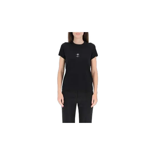 Metallic-Embroidery T-Shirt