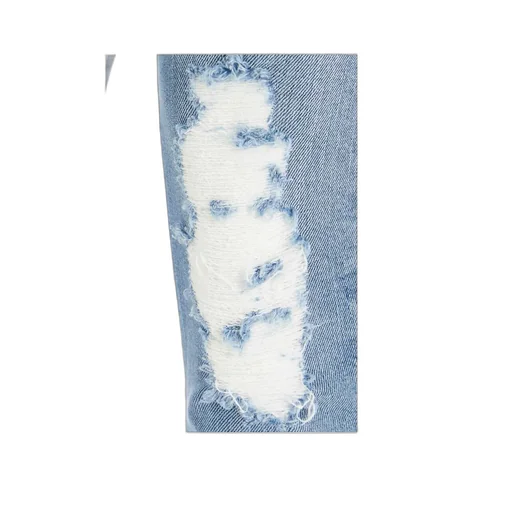 Ripped Mid-Rise Skinny Jeans