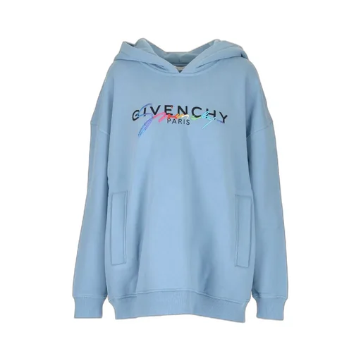Logo Printed Hooded Sweater