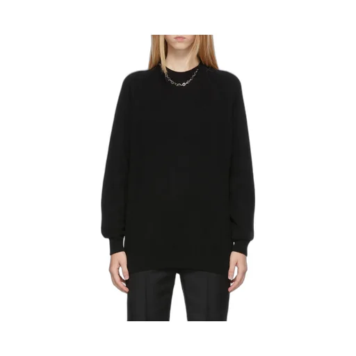 Sweater In Cashmere With Chain Collar