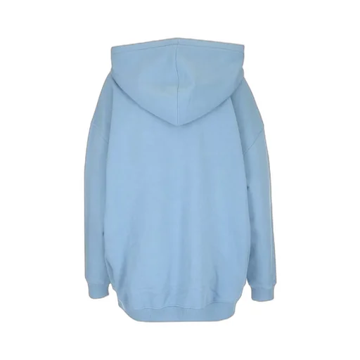 Logo Printed Hooded Sweater