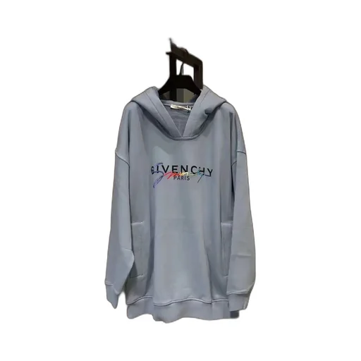 Logo Printed Hooded Sweater