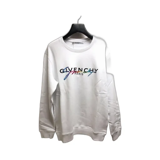 Rainbow Embroidered Logo Sweater