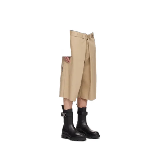 Raw Bottom Chino Bermuda Shorts