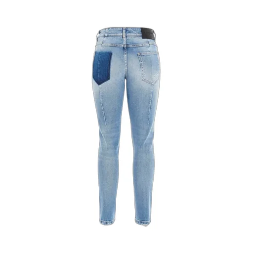 Ripped Mid-Rise Skinny Jeans