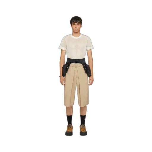 Raw Bottom Chino Bermuda Shorts