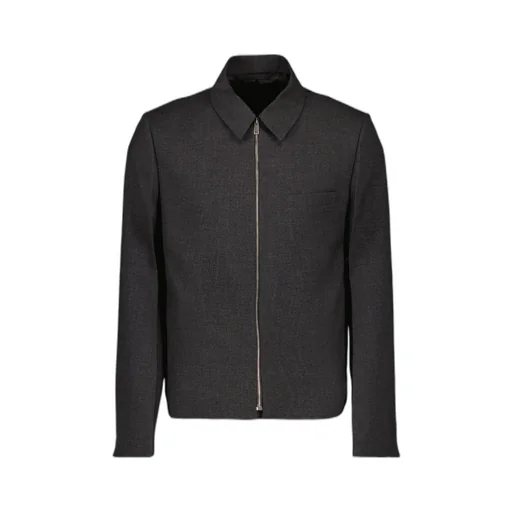 Zip-Up Shirt Jacket