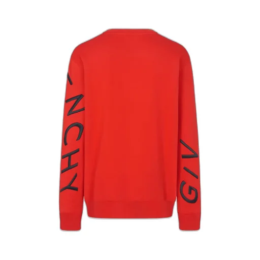 Embroidered-Logo Long-Sleeve Jumper