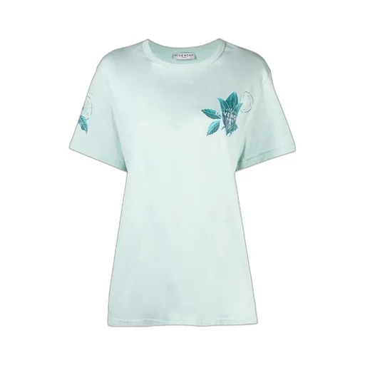 Floral Schematics Printed T-Shirt