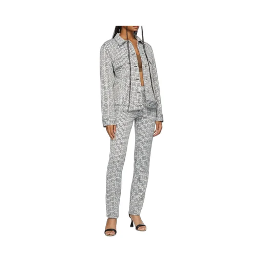 4G Jacquard Denim Jacket