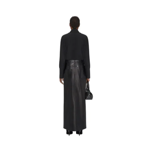 Long Removable Lavalliere Blouse