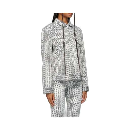 4G Jacquard Denim Jacket