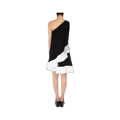 One Shoulder Ruffle Dress