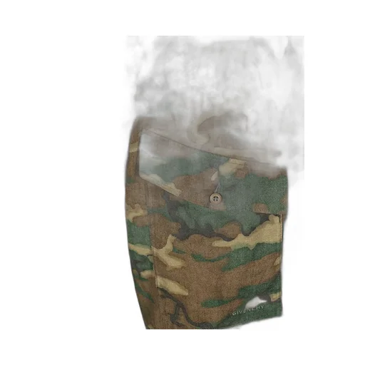Camo Printed Drawstring Trousers