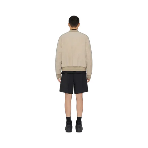 Leather Bomber Jacket