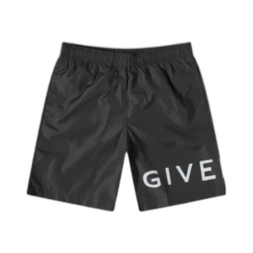 Logo Printed Swim Shorts