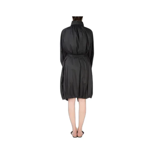 Mid-Length Belted Raincoat