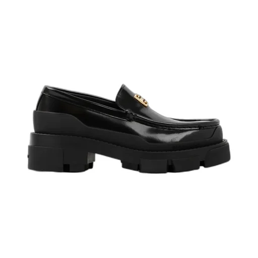 Terra Logo Plaque Slip-On Loafers