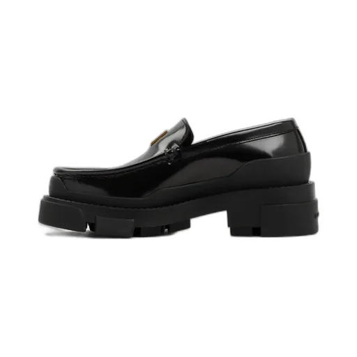 Terra Logo Plaque Slip-On Loafers