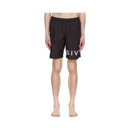 Logo Printed Swim Shorts
