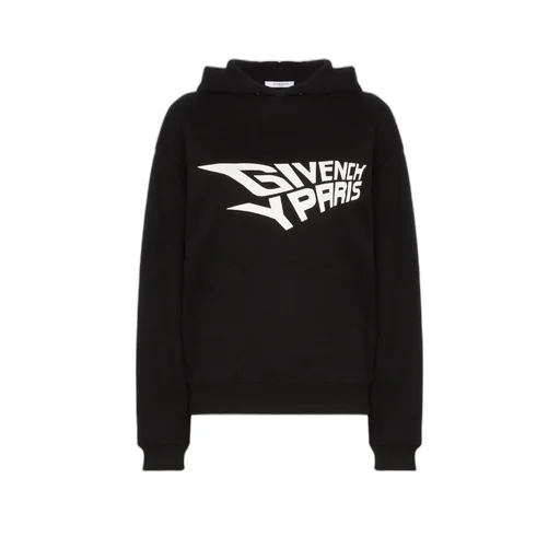 Logo Printed Hooded Sweater