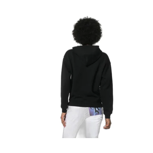Logo Printed Hooded Sweater