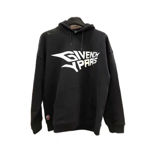 Logo Printed Hooded Sweater