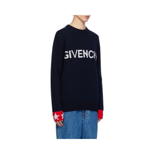 Logo Intarsia-Knit Jumper