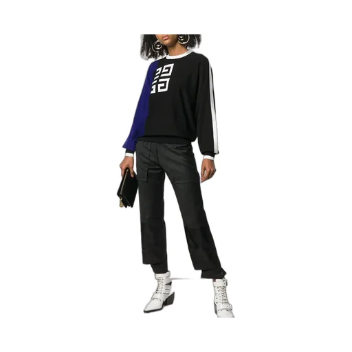 Wool Blended Logo Pullover