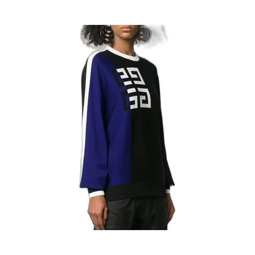 Wool Blended Logo Pullover