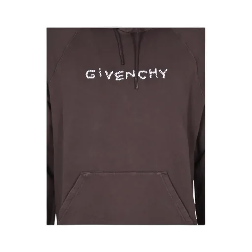 Embroidered Logo Hoodie