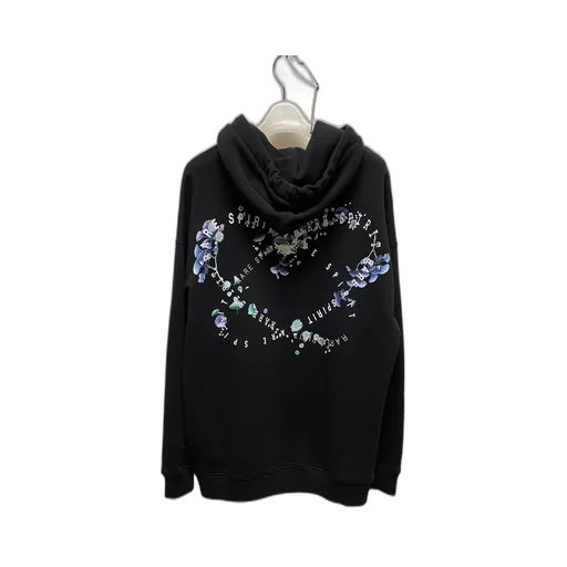 Printed Hooded Sweater